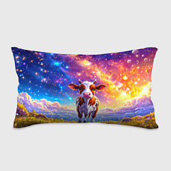 Подушка-антистресс Коровка и звездное небо, цвет: 3D-принт