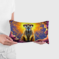 Подушка-антистресс Сурикат в яркиз лучах солнца, цвет: 3D-принт — фото 2