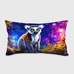 Подушка-антистресс Лемур и звездная ночь, цвет: 3D-принт