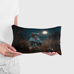 Подушка-антистресс Stronghold Crusader рыцарь котенок, цвет: 3D-принт — фото 2