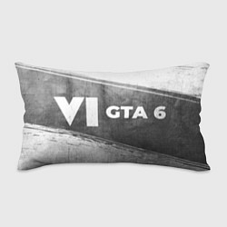 Подушка-антистресс GTA 6 - grey gradient по-горизонтали