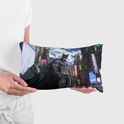 Подушка-антистресс Страж города Бэтмен, цвет: 3D-принт — фото 2