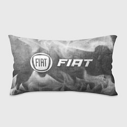 Подушка-антистресс Fiat - grey gradient по-горизонтали, цвет: 3D-принт