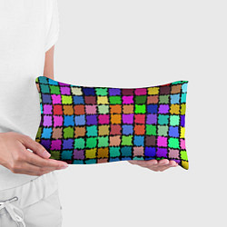 Подушка-антистресс Лоскутки, цвет: 3D-принт — фото 2
