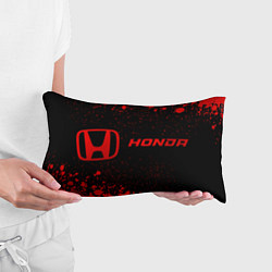 Подушка-антистресс Honda - red gradient по-горизонтали, цвет: 3D-принт — фото 2