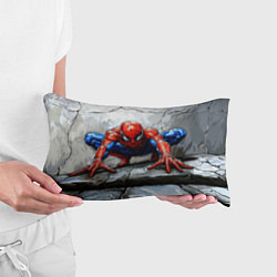 Подушка-антистресс Человек-паук палзет на стене, цвет: 3D-принт — фото 2
