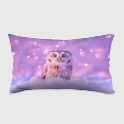 Подушка-антистресс Удивленная сова, цвет: 3D-принт