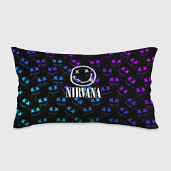 Подушка-антистресс Nirvana x marshmello neon, цвет: 3D-принт