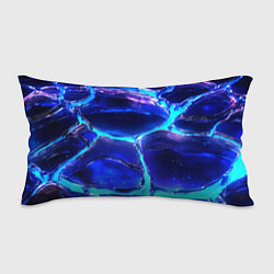 Подушка-антистресс Объемные плиты в неоновом свечение, цвет: 3D-принт