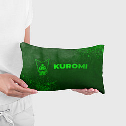 Подушка-антистресс Kuromi - green gradient по-горизонтали, цвет: 3D-принт — фото 2