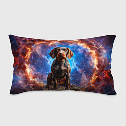 Подушка-антистресс Дратхаар в космосе, цвет: 3D-принт