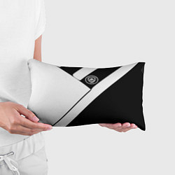 Подушка-антистресс Манчестер Юнайтед геометрия, цвет: 3D-принт — фото 2