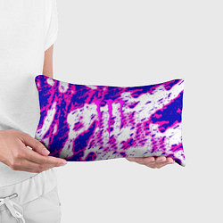 Подушка-антистресс Monster energy краски гранж, цвет: 3D-принт — фото 2