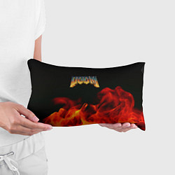 Подушка-антистресс Doom огненная текстура, цвет: 3D-принт — фото 2