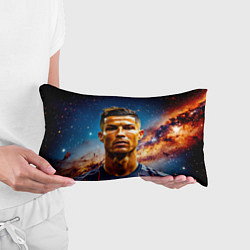Подушка-антистресс Криштиану Роналду в космосе, цвет: 3D-принт — фото 2