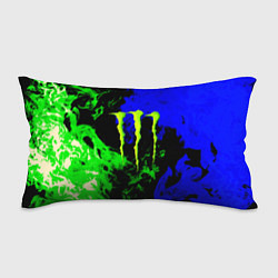 Подушка-антистресс Monster energy кислотный огонь, цвет: 3D-принт