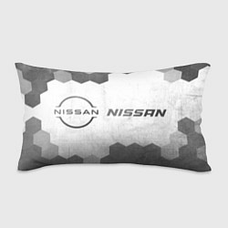Подушка-антистресс Nissan - white gradient по-горизонтали, цвет: 3D-принт