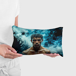 Подушка-антистресс Артуро Гатти в дыму, цвет: 3D-принт — фото 2