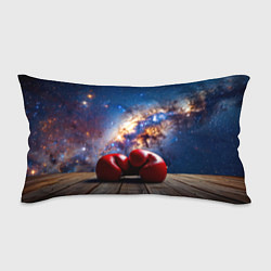 Подушка-антистресс Боксерские перчатки в космосе, цвет: 3D-принт