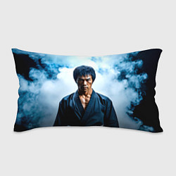 Подушка-антистресс Брюс Ли в дыму, цвет: 3D-принт