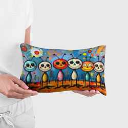 Подушка-антистресс Инопланетные человечки, цвет: 3D-принт — фото 2