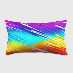 Подушка-антистресс Радужные брызги краски текстура, цвет: 3D-принт