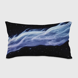 Подушка-антистресс Синяя волна в космосе - текстура, цвет: 3D-принт