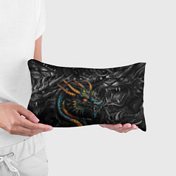 Подушка-антистресс Японский дракон татуировка, цвет: 3D-принт — фото 2