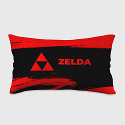 Подушка-антистресс Zelda - red gradient по-горизонтали, цвет: 3D-принт