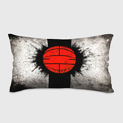 Подушка-антистресс Стритбольный мяч в чб, цвет: 3D-принт