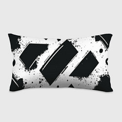 Подушка-антистресс Color black white, цвет: 3D-принт