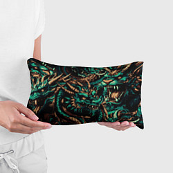 Подушка-антистресс Японские драконы ирезуми, цвет: 3D-принт — фото 2