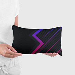 Подушка-антистресс Color black line, цвет: 3D-принт — фото 2