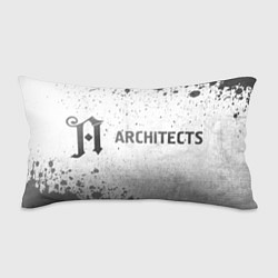 Подушка-антистресс Architects - white gradient по-горизонтали, цвет: 3D-принт
