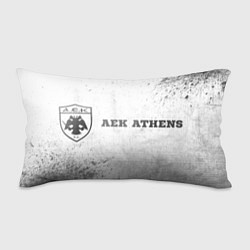 Подушка-антистресс AEK Athens - white gradient по-горизонтали, цвет: 3D-принт