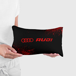 Подушка-антистресс Audi - red gradient по-горизонтали, цвет: 3D-принт — фото 2