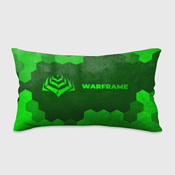 Подушка-антистресс Warframe - green gradient по-горизонтали, цвет: 3D-принт