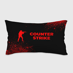 Подушка-антистресс Counter Strike - red gradient по-горизонтали