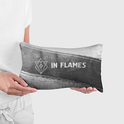 Подушка-антистресс In Flames - grey gradient по-горизонтали, цвет: 3D-принт — фото 2