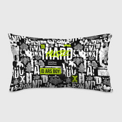 Подушка-антистресс Паттерн с надписями хасл, цвет: 3D-принт