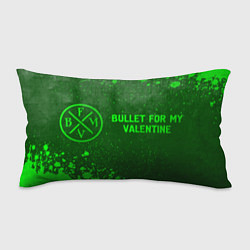 Подушка-антистресс Bullet For My Valentine - green gradient по-горизо