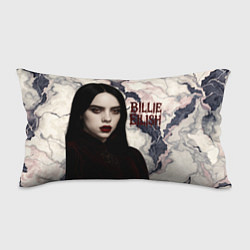 Подушка-антистресс Билли Айлиш в стиле готики, цвет: 3D-принт
