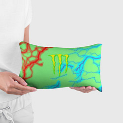 Подушка-антистресс Monster energy storm electrix, цвет: 3D-принт — фото 2