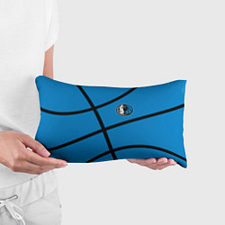 Подушка-антистресс Даллас Маверикс - текстура синего мяча, цвет: 3D-принт — фото 2