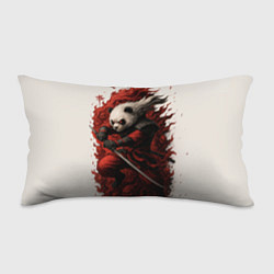 Подушка-антистресс Демоническая панда самурай - нейроарт, цвет: 3D-принт