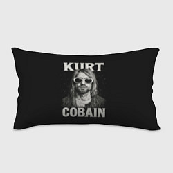 Подушка-антистресс Курт Кобейн - гранж-арт, цвет: 3D-принт