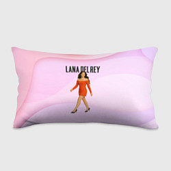 Подушка-антистресс Lana Del Rey - оранжевое платье