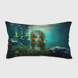 Подушка-антистресс Леди Гага под водой в аквариуме, цвет: 3D-принт