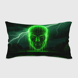 Подушка-антистресс Неоновая голова, цвет: 3D-принт