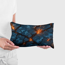 Подушка-антистресс Разлом камуфляжный плит, цвет: 3D-принт — фото 2